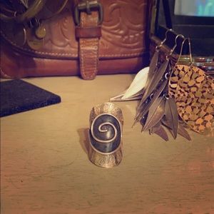 Sterling Silver adjustable ring